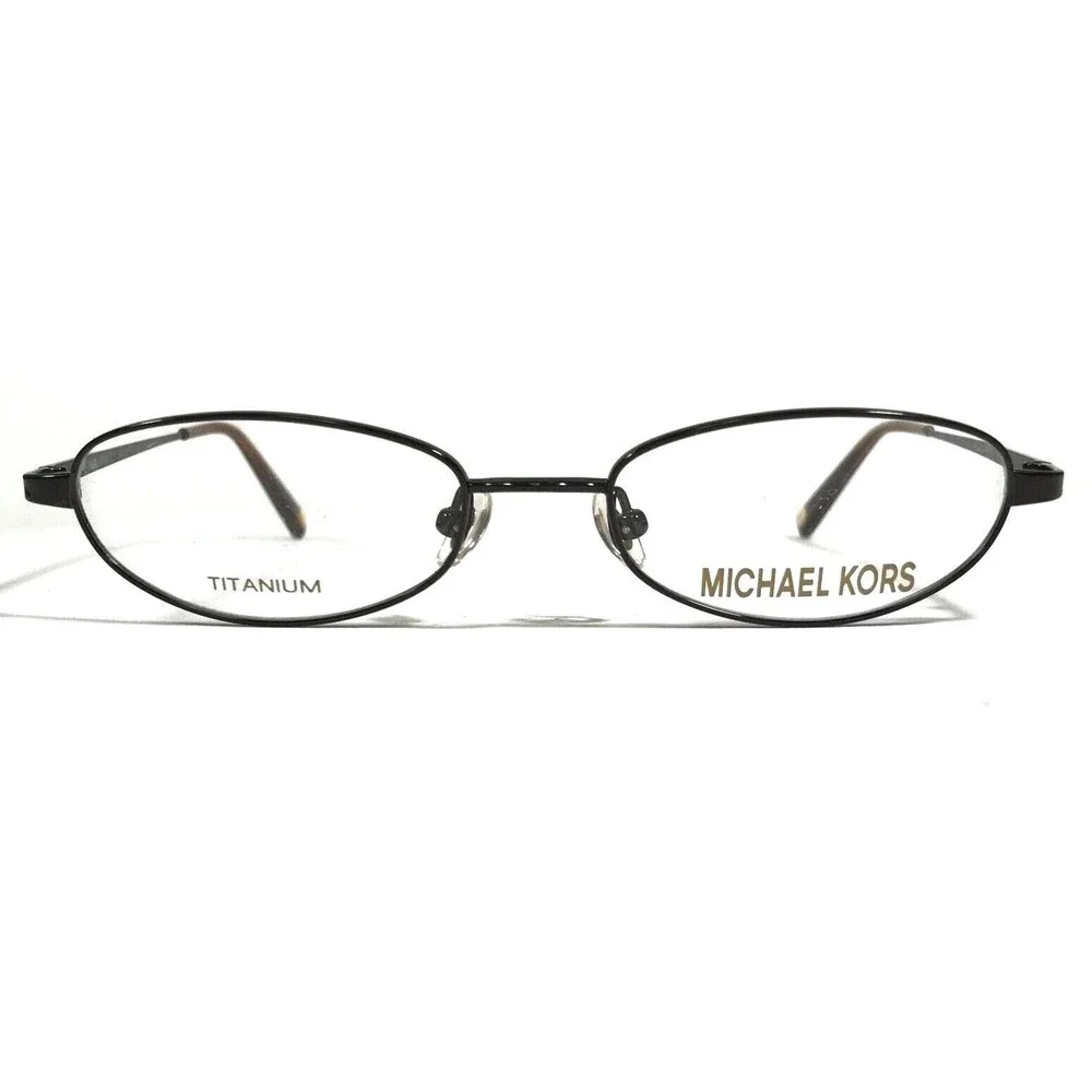 Michael Kors Eyeglasses Frames MK701 200 Grey Round Oval Full Wire Rim 49-17-140